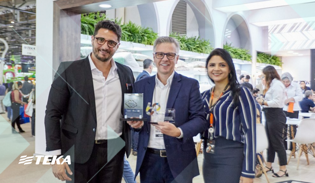 TEKA recebe dois troféus na maior feira de hospitalidade da América Latina